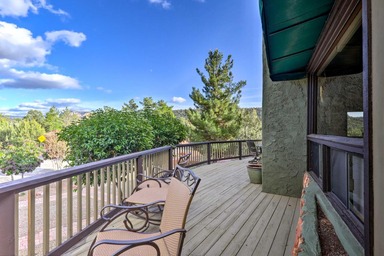 West Sedona House With Deck And Views, 3 Mi To Uptown! Βίλα Εξωτερικό φωτογραφία